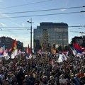 Skup podrške ispred Palate pravde uoči suđenja studentima uhapšenim posle Vidovdanskog protesta