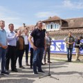Vučić u Vladimircima: Obilazi radove na izgradnji OŠ "Jovan Cvijić" u selu Provo
