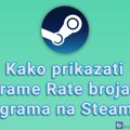Kako prikazati Frame Rate brojač u igrama na Steam-u
