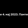 Na minut zatamnjeni TV ekrani u 22.32 časova Znak sećanja na žrtve zločina u Duboni i Malom Orašju