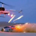 Helikopter gađa Lamborgini vatrometom: Poznatom jutjuberu preti 10 godina zatvora zbog videa (video)
