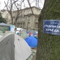 Beograd: Studentima u Pionirskom parku pridružili se veterani JSO