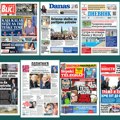 Naslovne strane današnjih novina: Prelistavanje štampe za utorak, 20. maj 2025. godine