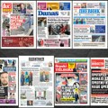 Naslovne strane sutrašnjih novina: Prelistavanje štampe za subotu, 28. februar 2026. godine
