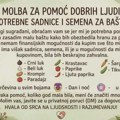 Molba za pomoć Radici Dumitrašković