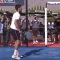 Dva dana do turnira Padel i tenis nisu isto, čak se i Nole malo mučio (video)
