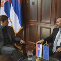 Брнабић са Жиофреом: Пријемом Косова у Савет Европе крши се статут те институције