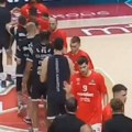 VIDEO Ovi igrači Partizana su odbili da se pozdrave sa košarkašima Zvezde: Snimak koji se masovno deli