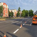 Kragujevac: Nastavlja se obeležavanje horizontalne saobraćajne signalizacije