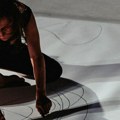 Performans „Kinetički crtež“ izveden u Šibeniku