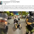 Komesar Saveta Evrope osudio postupanje policije u Valjevu: Pokrenuta istraga