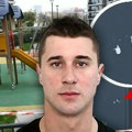 Filip Ivanović ubijen na dečijem igralištu! Hici pogodili tablu ispred parka, rupa od metka na ulazu i u zgradu! (foto)