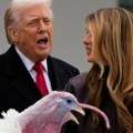 (Фото/видео) Трамп помиловао две ћурке, али је једна "нестала у акцији" Весело на свечаности у Белој кући уочи Дана захвалности…