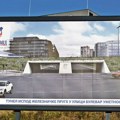 Probijen podvožnjak koji spaja bulevare Umetnosti i Crvene armije na Novom Beogradu