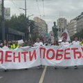 Studenti u blokadi posle šetnje predali izbornu listu RIK-u