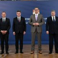 Vučić: Težak razgovor sa "petorkom"; Lajčak: Obe strane da rade na deeskalaciji