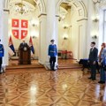 Miloš Vučević uručio ugovore o stipendijama Ministarstva odbrane i Vojske Srbije za pet studenata i 24 učenika