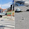 Motociklista leteo 30 metara, krv šikljala na sve strane: Stravične slike nakon nesreće u Beogradu (Foto)