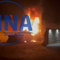 Radni bager planuo u Požegi usred noći: Plamen progutao mašinu za nekoliko minuta