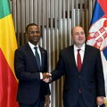 Kozarev sa generalnim sekretarom Ministarstva inostranih poslova Republike Benin