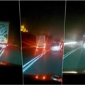 "Za doživotno oduzimanje dozvole" Strašan snimak divljačke vožnje kod Užica: Šleper pretiče na duploj punoj i to u…