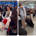 Kao kod svoje kuće - "grobari" i folklor dočekali Partizan u Melburnu