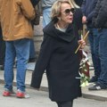 Ceca Bojković stigla na ispraćaj Zdravka Šotre