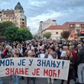Počeo protest ispred gimnazije Jovan Jovanović Zmaj u Novom Sadu