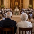 Stariji bračni par viralan na mrežama! U crkvi obeležili 70 godina braka pa okupili 11 dece, 68 unučadi i 109 praunučadi…