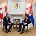 Konferencija za medije u Tbilisiju Kobahidze: Srbija ima izuzetnog lidera, predsednika koji brine o nezavisnosti zemlje