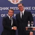 Vučić u Parizu: Odličan razgovor sa Makronom o jačanju strateškog partnerstva, EU, ekonomiji