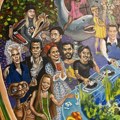 Izložena slika na kojoj je oko 200 likova: Velika žurka na kojoj su Bred Pit, Marina Abramović, Uroš Đurić, Marko…
