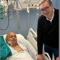 "Lekari su mu izvadili metak": Vučić posetio ranjenog Bogdanovića u bolnici: Otkrio šta je rekao napadaču pre nego što ga je…
