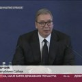 Vučić se obratio pristalicama SNS u Pionirskom parku, uoči najavljene ostavke