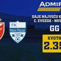 AdmiralBet daje najveću kvotu na GG na meču Crvena zvezda - Novi Pazar