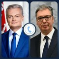 Predsednik Vučić razgovarao telefonom sa predsednikom Litvanije o evropskoj agendi i saradnji