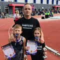 Dva srebra za mlade leskovačke atletičare u Beogradu