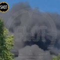 Crni dim iznad belogorda: Vrlo jaka eskplozija (video)