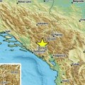 Novi zemljotres u Crnoj Gori, treslo se kod Nikšića