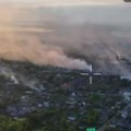 Doslovno gore ukrajinske linije! Udarac ruske armije koji prži sve pred sobom, svuda okolo dim (video)