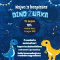 Najveća besplatna Dino žurka: Na Kraljevom trgu u subotu 15. avgusta