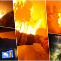 Pogledajte najjeziviji snimak iz srca požara! Ovako izgleda pakao na zemlji - vatrogasce opkolio plamen, horor scene iz Omiša…