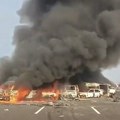 Horor lančani sudar u Egiptu: Jezivi prizori: 32 osobe mrtve, vozila naslagana jedna preko drugih potpuno izgorela u plamenu…