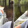 Ovu ženu kada baca đubre mogu da pojedu aligatori i to bukvalno: Nestvarno gde se skućila, potpuno izolovana