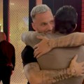 Sin i brat Siniše Mihajlovića došli da bodre Zvezdu, dočekao ih Marko Arnautović: Bura emocija na Marakani