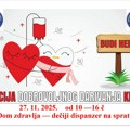 Akcija dobrovoljnog davanja krvi u Ivanjici u četvrtak, 27. novembra