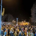 Protest i u Aranđelovcu: Građani podržali studente i odali poštu stradalima u Novom Sadu