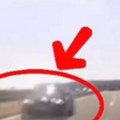 Punim gasom na: Auto-putu u kontra smeru Ovo da je bio sudar, ne bi bilo živih: Jeziva scena snimljena između Niša i Vranja…