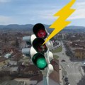 Grom udario u semafor u Ljubiću – vozači oprez