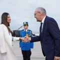 Tamara Vučić i Dačić ispratili Parmelana i njegovu suprugu na aerodromu Nikola Tesla